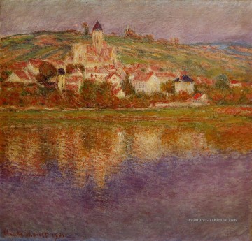 Effet Rose Vetheuil Claude Monet Peinture à l'huile